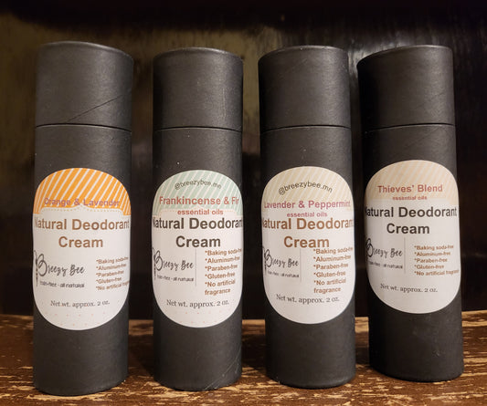 Natural Deodorant Tube